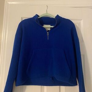 American Eagle Royal Blue Quarter Zip